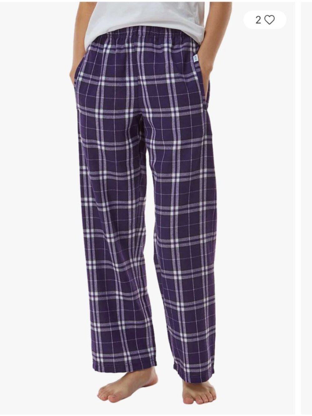 BOXERCRAFT poly flannel pant with pockets/youth XL